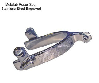 Metalab Roper Spur Stainless Steel Engraved