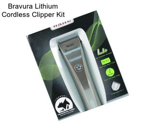 Bravura Lithium Cordless Clipper Kit