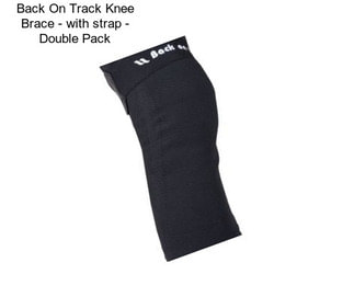 Back On Track Knee Brace - with strap - Double Pack