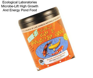 Ecological Laboratories Microbe-Lift High Growth And Energy Pond Food