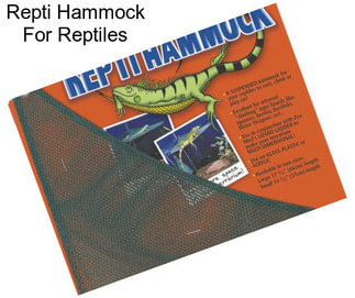 Repti Hammock For Reptiles