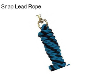 Snap Lead Rope
