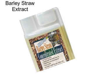 Barley Straw Extract