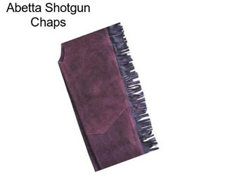 Abetta Shotgun Chaps