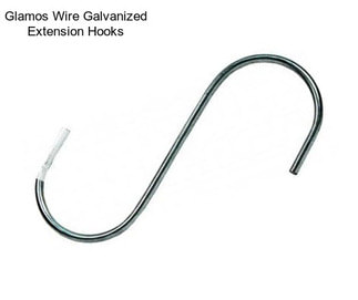 Glamos Wire Galvanized Extension Hooks