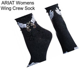 ARIAT Womens Wing Crew Sock