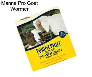 Manna Pro Goat Wormer