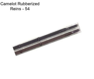 Camelot Rubberized Reins - 54\