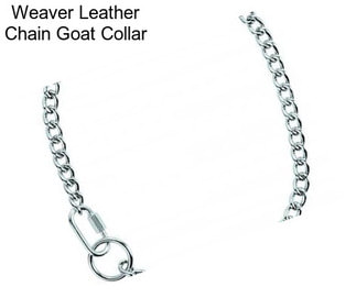 Weaver Leather Chain Goat Collar