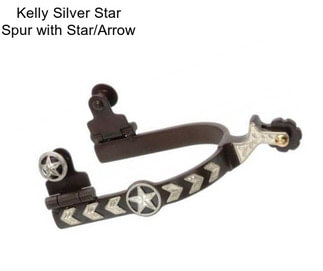 Kelly Silver Star Spur with Star/Arrow