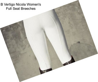 B Vertigo Nicola Women\'s Full Seat Breeches