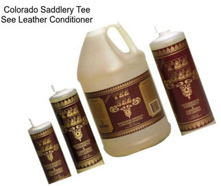 Colorado Saddlery Tee See Leather Conditioner