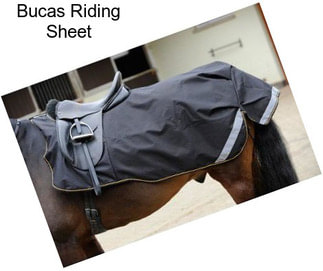 Bucas Riding Sheet