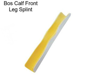 Bos Calf Front Leg Splint