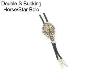 Double S Bucking Horse/Star Bolo