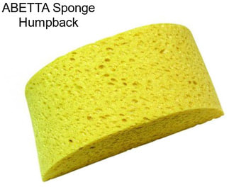 ABETTA Sponge Humpback