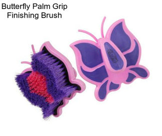 Butterfly Palm Grip Finishing Brush