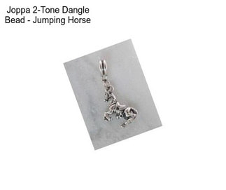 Joppa 2-Tone Dangle Bead - Jumping Horse