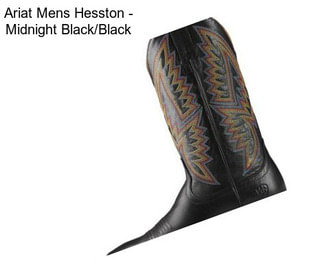 Ariat Mens Hesston - Midnight Black/Black