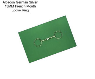 Albacon German Silver 13MM French Mouth Loose Ring