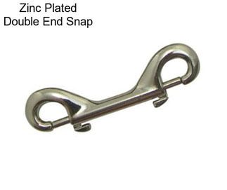 Zinc Plated Double End Snap