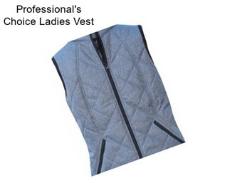 Professional\'s Choice Ladies Vest