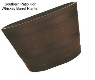 Southern Patio Hdr Whiskey Barrel Planter