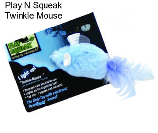 Play N Squeak Twinkle Mouse