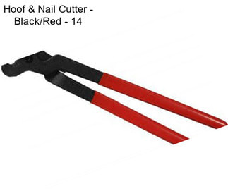 Hoof & Nail Cutter - Black/Red - 14\