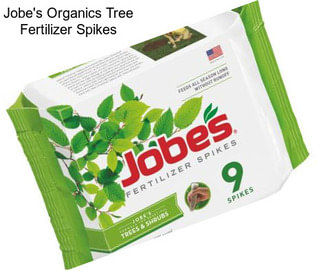 Jobe\'s Organics Tree Fertilizer Spikes