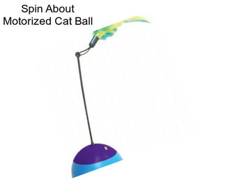 Spin About Motorized Cat Ball