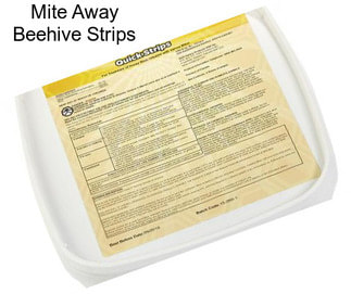 Mite Away Beehive Strips