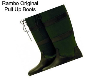 Rambo Original Pull Up Boots