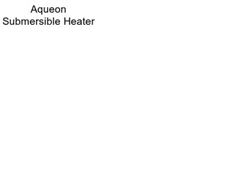 Aqueon Submersible Heater