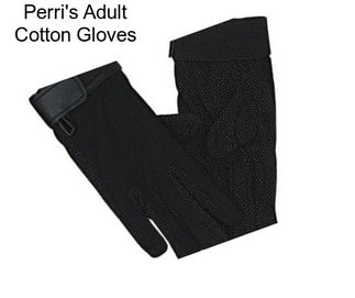 Perri\'s Adult Cotton Gloves