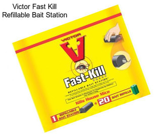 Victor Fast Kill Refillable Bait Station