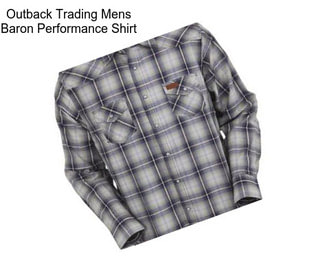 Outback Trading Mens Baron Performance Shirt