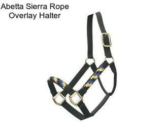 Abetta Sierra Rope Overlay Halter