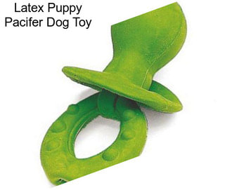 Latex Puppy Pacifer Dog Toy