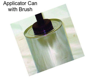 Applicator Can with Brush