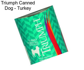 Triumph Canned Dog - Turkey