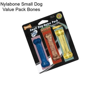 Nylabone Small Dog Value Pack Bones