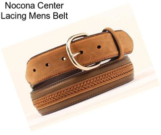 Nocona Center Lacing Mens Belt