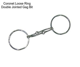 Coronet Loose Ring Double Jointed Gag Bit