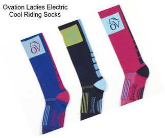 Ovation Ladies Electric Cool Riding Socks