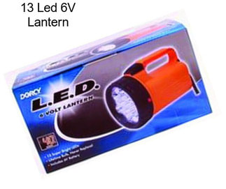 13 Led 6V Lantern