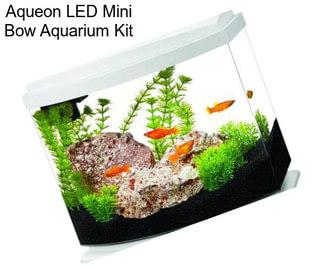 Aqueon LED Mini Bow Aquarium Kit