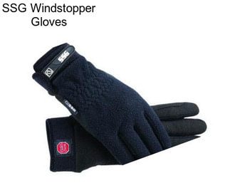 SSG Windstopper Gloves