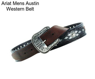 Ariat Mens Austin Western Belt