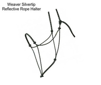 Weaver Silvertip Reflective Rope Halter